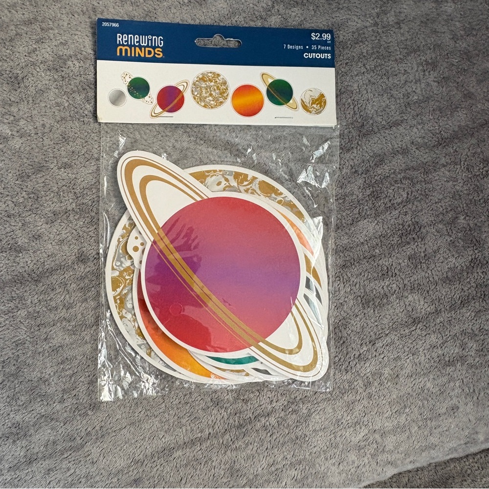 Planet Cutouts - Multicolor